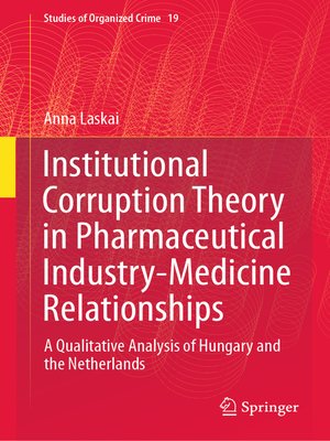cover image of Institutional Corruption Theory in Pharmaceutical Industry-Medicine Relationships
